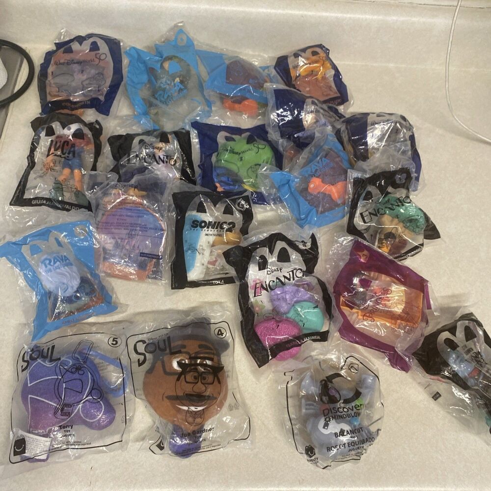 Lot Of McDonald’s Happy Meal Toys 2020, 2021, 2022